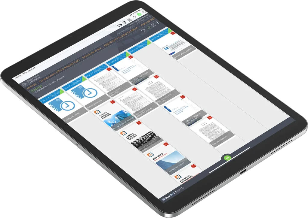 AWDoc su tablet La gestione documentale AWDoc su tablet